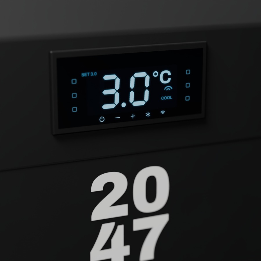 Control panel close-up