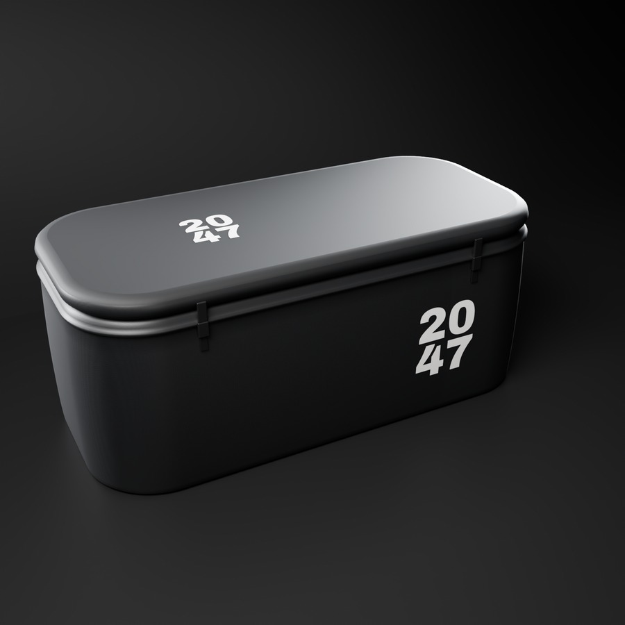 Standard tub with lid