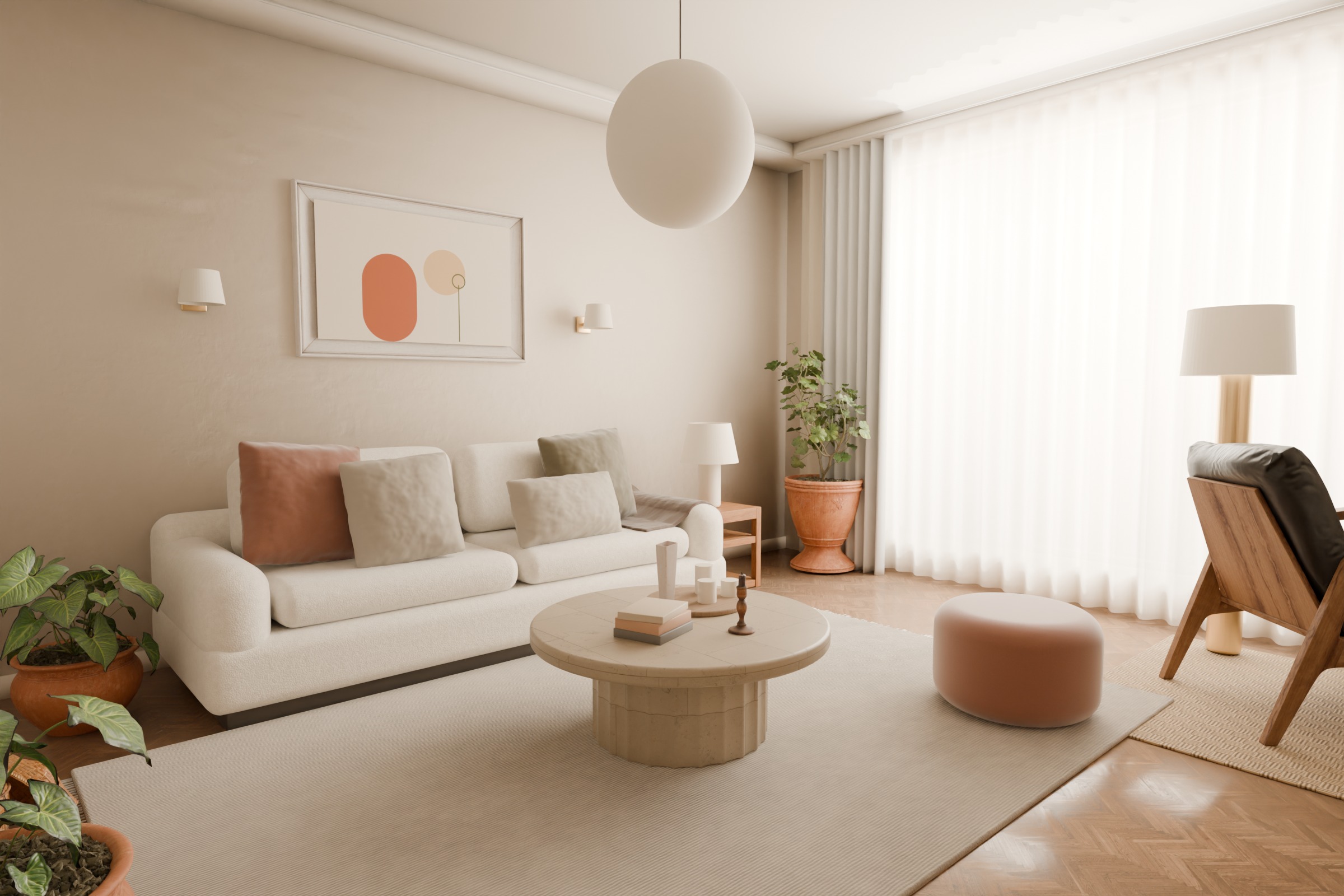 Plan to render: Final render